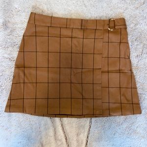 Forever 21 Plaid Mini Skirt